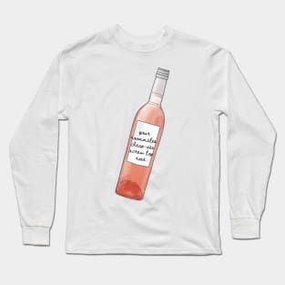 Your roommates cheap-ass screw top rose - inspired by Taylor Swift - Midnights - Maroon Long Sleeve T-Shirt